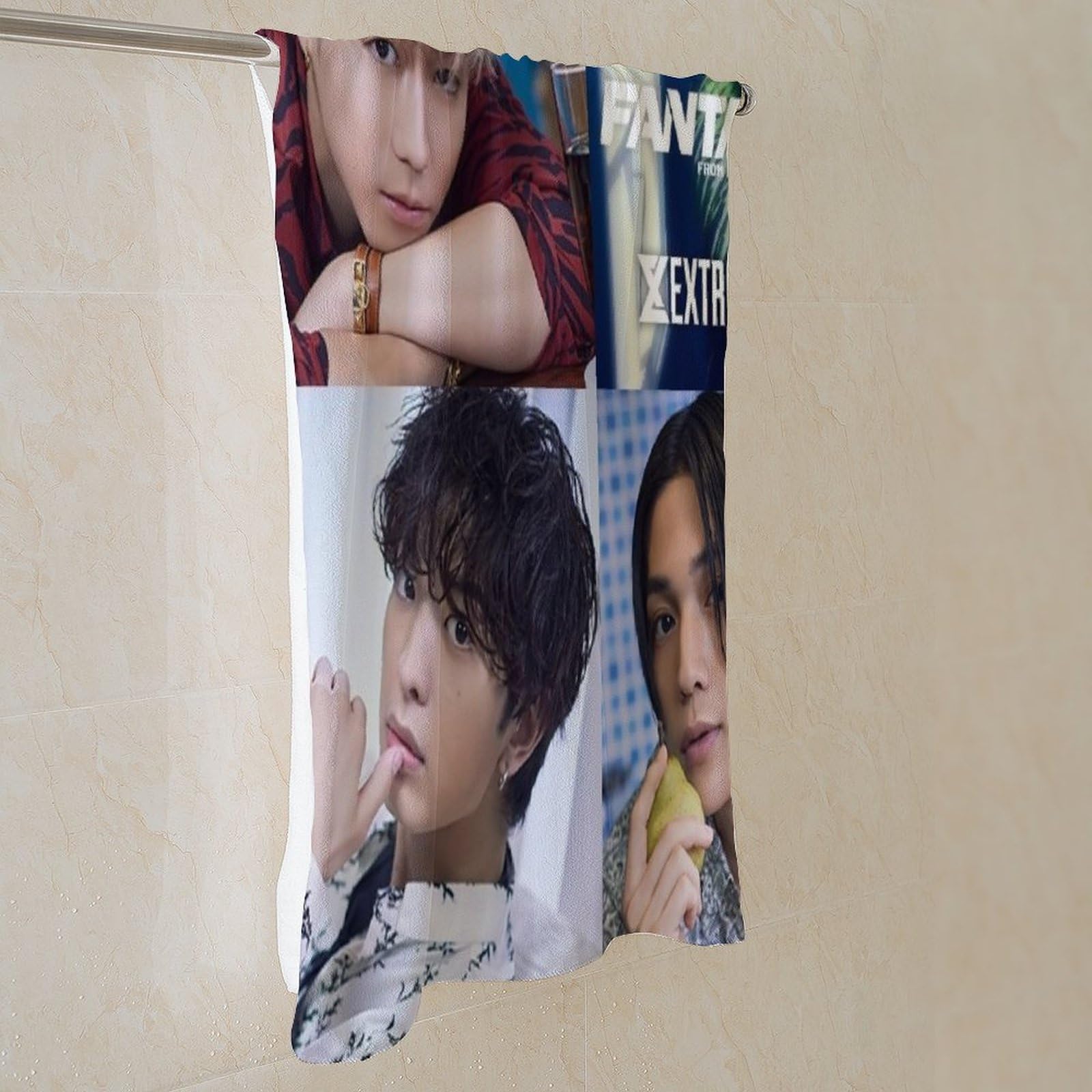 Amazon｜八木勇征 FANTASTICS from EXILE TRIBEバスタオル タオル 大判